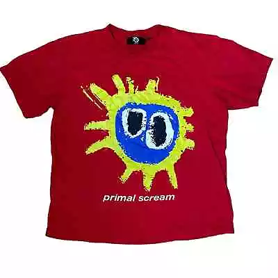 Buy Primal Scream Screamadelica Red Tee Shirt • 14.46£