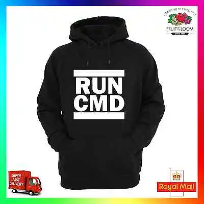 Buy Run CMD Hoodie Hoody Funny Hooded Unisex Tumblr Geek Nerd Computer IT Windows • 24.99£