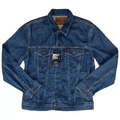 Buy Vtg Deadstock 2004 Nos New & Tagged Edwin 403 Denim Jacket Mid Wash 42” (38) S • 50£