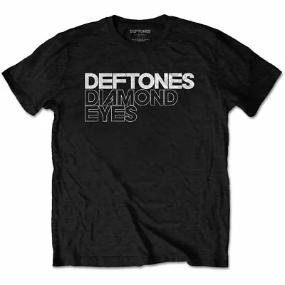 Buy DEFTONES  - Official Licensed Unisex T- Shirt -  Diamond Eyes  -  Black  Cotton • 16.99£
