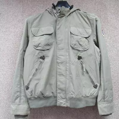 Buy Mens Naparjiri Zipped Hooded Waterproof Jacket Uk Size Medium / Jc 6122 • 16.34£