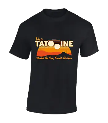 Buy Tatooine Suns Mens T Shirt Star Trooper Jedo Storm Wars Yoda Darth Cool Top • 8.99£