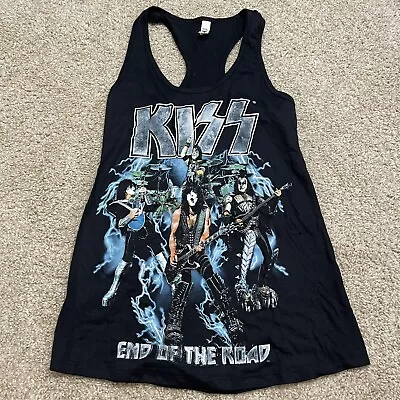 Buy KISS End Of The Road Tour Women's RacerTanks Tour Merch Size S Band Style • 14.47£
