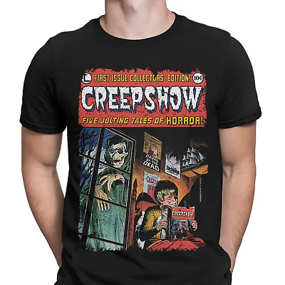 Buy Halloween T-Shirt Creepshow Spooky Horror Scary Creepy Mens T Shirts Top #HD2 • 13.49£
