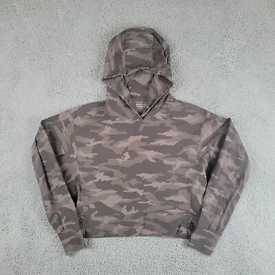 Buy Athleta Hoodie Women's Small Camo Cropped Pullover Athleisure Camouflage Workout • 17.01£
