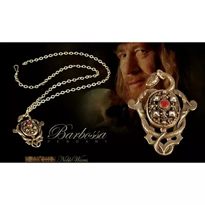 Buy Disney Pirates Of The Caribbean Replica Hector Barbossa Pendant Master Replicas • 19.99£