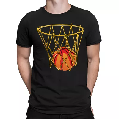 Buy Basketball Hoop Basket Ball Player Game Sports Lovers Mens Womens T-Shirts Top#D • 3.99£