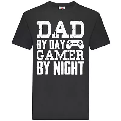 Buy Dad By Day Gamer By Night T-shirt • 14.99£