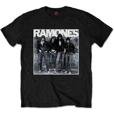 Buy The Ramones   Official Licensed Unisex T- Shirt -   1st Album - Black Cotton • 16.99£