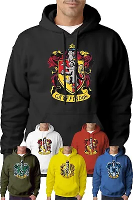 Buy Harry Potter Gryffindor Hoodie Crest Hoody Hermione Hogwarts Family Top Unisex • 29.50£