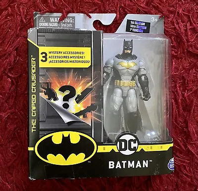 Buy DC Comics The Caped Crusader 1st Edition BATMAN 4  Figure 3 Mystery Accessories • 9.99£