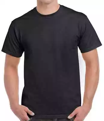 Buy Gildan Heavy Cotton T-Shirt - 100% Cotton Plain Short Sleeve 50 Colours S-2XL • 6.25£