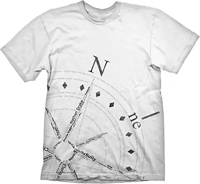 Buy Official Uncharted 4 Compass T-Shirt Adult Large New • 14.99£