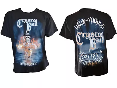 Buy CRYSTAL BALL - Deja Voodoo Flames - T-Shirt - Größe / Size L - Neu • 17.13£