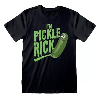 Buy Rick And Morty - Im Pickle Rick Unisex Black T-Shirt Ex Ex Large - X - K777z • 13.80£