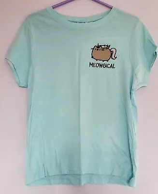 Buy Pusheen Meowgical Pale Blue T Shirt. Size 12. Small.  Used Once But In Excellent • 10£