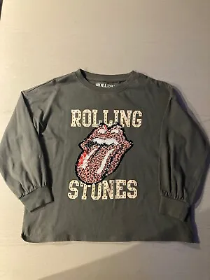 Buy Rolling Stones Girls Sequin Tshirt  • 6£