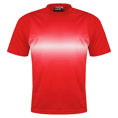 Buy New Mens Breathable T Shirt Cool Dry Sports Performance Wicking Running Gym Top • 4.99£