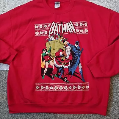Buy Mens Batman Christmas Jumper Xl • 20£