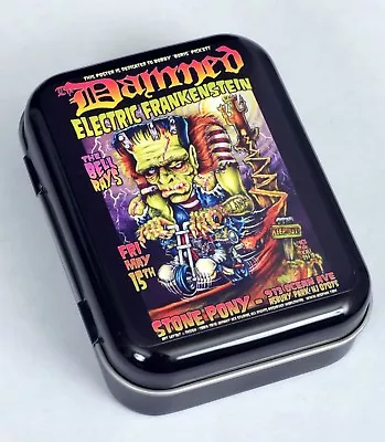 Buy Damned Johnny Ace Studios Punk Rock 1977 Frankenstein Hinged Tobacco Tin Mints • 3.50£