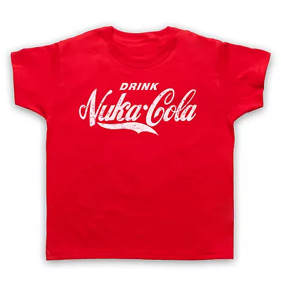 Buy Drink Nuka Cola Nuclear Fallout Sci Fi Dystopia Vault Beverage Kids T-Shirt • 15.99£