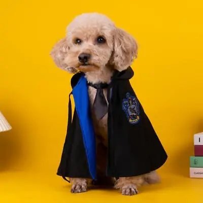 Buy Harry Potter Cat Dog Cloak Harry Potter Pet Cloak Magic Academy Clothes SALE NEW • 4.37£