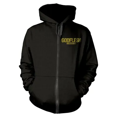 Buy GODFLESH - MESSIAH BLACK Hooded Sweatshirt With Zip Large • 46.80£