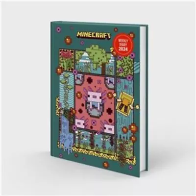 Buy Impact Merch. Diary: Minecraft - Minecraft 2024 - A5 Planner Diary 160mm X 210mm • 9.45£