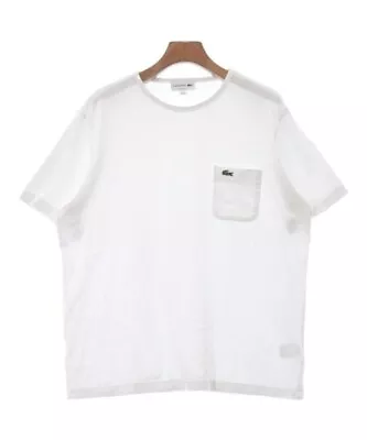 Buy LACOSTE T-shirt/Cut & Sewn White 4(Approx. L) 2200359176090 • 75.78£