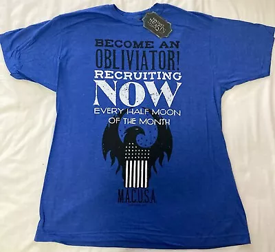 Buy Mens Fantastic Beasts T Shirt - Blue - Size Large - NEW With Tags • 2.99£