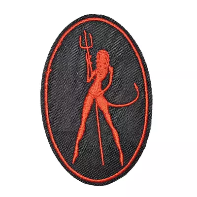 Buy Sexy Women Lady Biker Embroidered Patch Iron On Sew On Badge Motorcycle Applique • 1.99£
