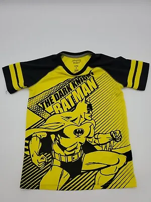 Buy Jumping Beans Active Batman Shirt Youth Size 7 Yellow Black Kids..#6228 • 3.54£