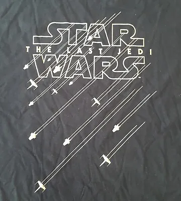 Buy Stars Wars Return Of The Jedi T-Shirt Black Women XL • 12.48£