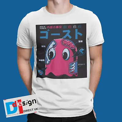 Buy Pac Man T Shirt Ghosts Japan Retro Gamer 70s 80s 90s Classic Vintage Console • 5.99£