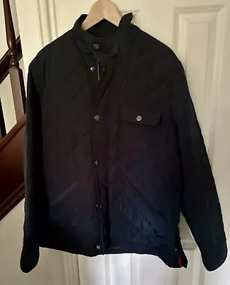 Buy Grayers Quilted Navy Jacket With Red Check Lining  • 30£