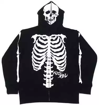 Buy Clothing Babymetal Bone Hoodie Black L Size 10 Years Presents Stay Metal • 137.52£