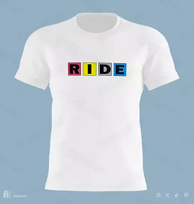Buy 'RIDE'  Going Blank Again Leave Them All Behind Nowhere Carnival Of Light Tshirt • 26.99£