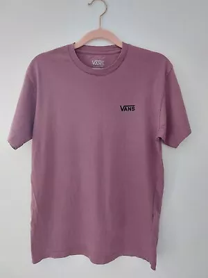 Buy Vans Classic Fit Purple Short Sleeve Cotton T-Shirt Size Small Men / Women • 9£