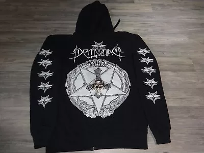 Buy Demoniac Hoodie Zipper Jacke Black Metal Blasphemy Sarcofago Turbo Dissection • 52.06£