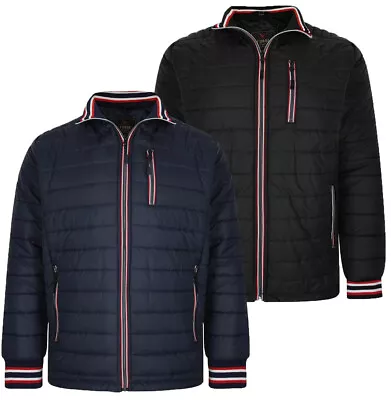 Buy Mens Padded Puffer Smart Classic Performance Jacket Coat 4 Zip Pockets M-3XL • 19.99£