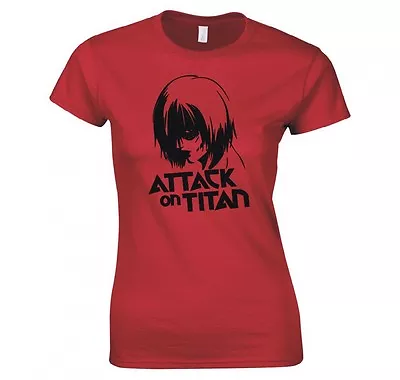 Buy Attack On Titan, Anime  Annie Leonhart  Ladies T-shirt New • 12.99£