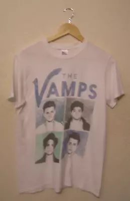 Buy The Vamps T-shirt, Size M, Gildan Softstyle Ring Spun • 12.69£