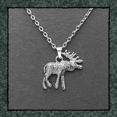 Buy Supernatural Sam Winchester Moose Necklace - SPN Fandom Jewellery - Cosplay Prop • 10.99£