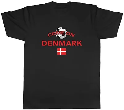 Buy Mens T Shirt Denmark Football Come On Sports Unisex Tee Gift • 8.99£