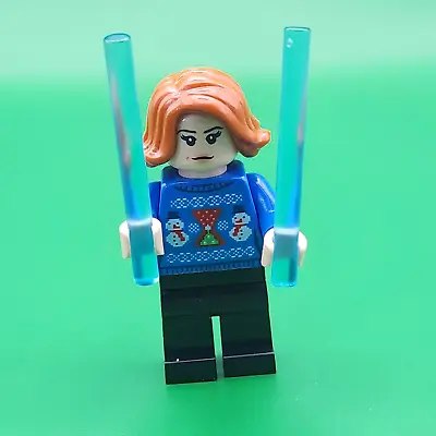 Buy Lego Black Widow Christmas Sweater Minifigure Sh907 2023 • 8.44£