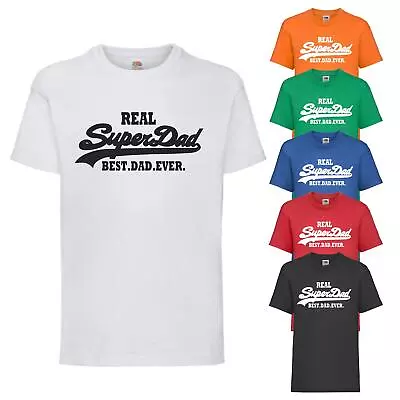 Buy New Mens Super Dad Best Fathers Day T-Shirt Father Gift Tee Top Present UK S-5XL • 9.49£