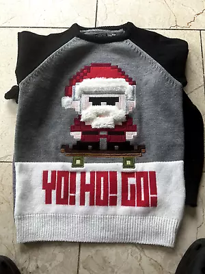 Buy Boys Christmas Jumpers Minecraft Next Age 11 Good Condition • 3£
