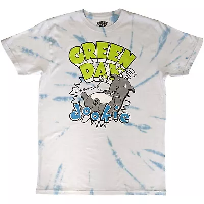 Buy Green Day Dookie Longview Dye Wash T-Shirt NEW OFFICIAL • 16.59£