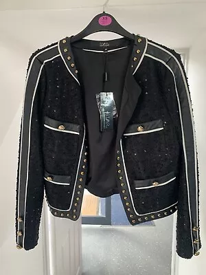 Buy Julien Macdonald Stud Jacket Size 10 BNWT • 19.99£