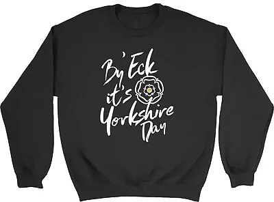 Buy By 'Eck It's Yorkshire Day Kids Sweatshirt Funny Boys Girls Gift Jumper • 12.99£